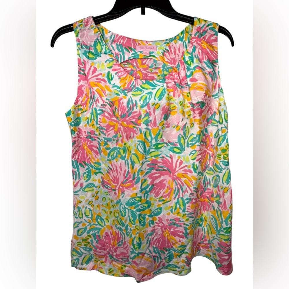 Lilly Pulitzer Floral Tank Top
